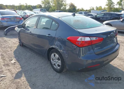 2016 Kia Forte Lx from USA, damaged, VIN KNAFK4A68G5568876
